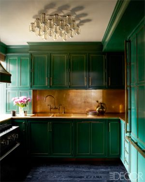 Cameron Diaz - green Manhattan kitchen - designed by Kelly Wearstler.jpg